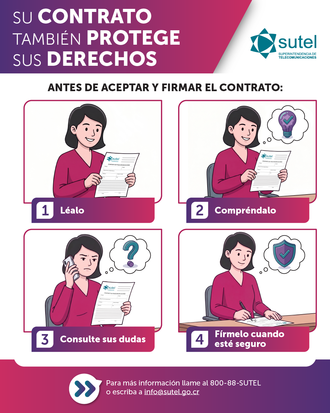 Su contrato también protege sus derechos