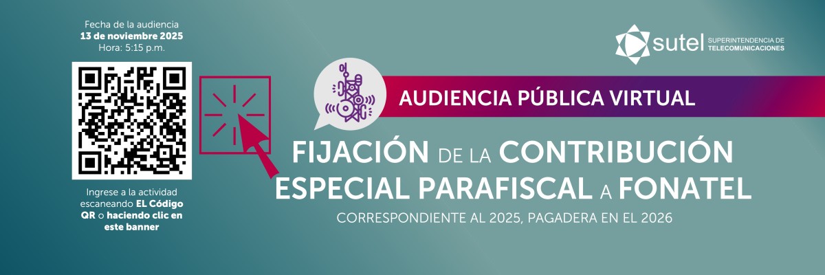 Banner Audiencia Contribución Espacial Parafiscal 2025