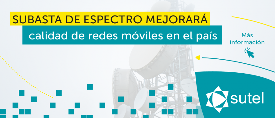 Exitosa subasta de 70 MHz de espectro radioeléctrico Subasta espectro radioeléctrico en Costa Rica