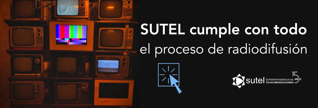 Banner SUTEL cumple con todo el proceso de radiodifusión