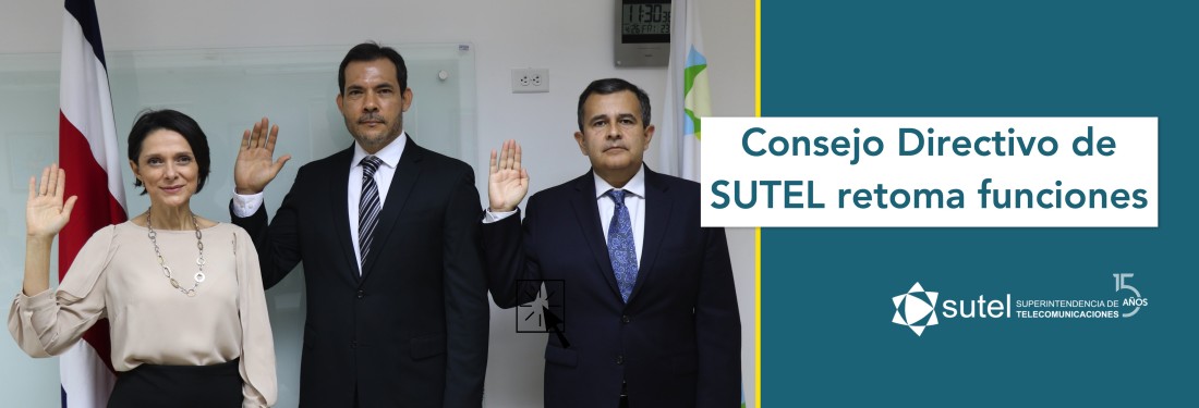 Juramentación miembros Consejo de SUTEL 