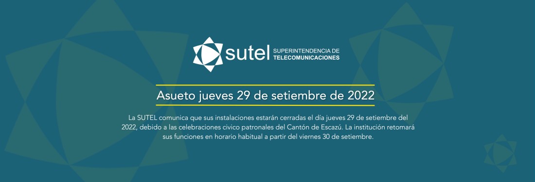 Banner asueto 29 setiembre 2022 Banner asueto 29 setiembre 2022