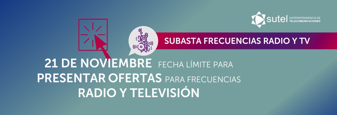 banner fecha límite ofertas de radio y tv