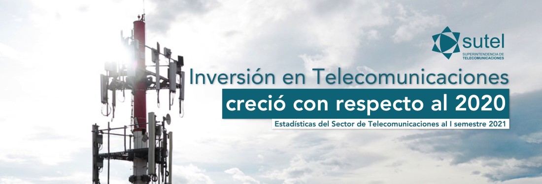 Banner Estadísticas Telecomunicaciones I semestre 2021 Banner Estadísticas Telecomunicaciones I semestre 2021