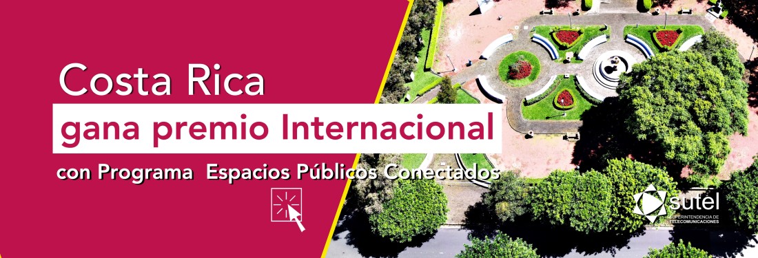 Banner Costa Rica gana premio internacional  con programa de FONATEL