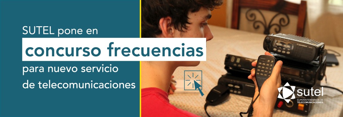 Banner SUTEL pone en concurso frecuencias para nuevo servicio de telecomunicaciones Banner SUTEL pone en concurso frecuencias para nuevo servicio de telecomunicaciones