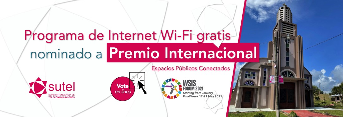 Usted puede votar en línea por el programa costarricense de Internet  Wi-Fi gratis