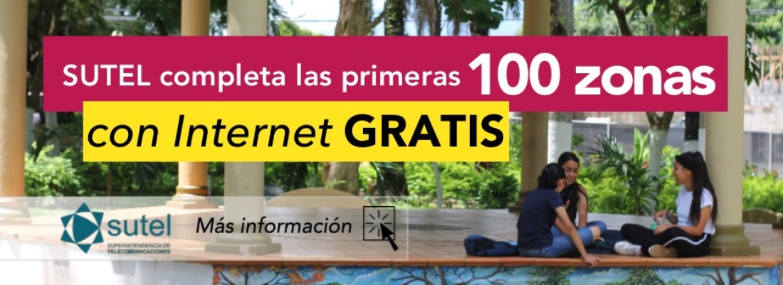 SUTEL conecta primeros 100 parques a Internet 