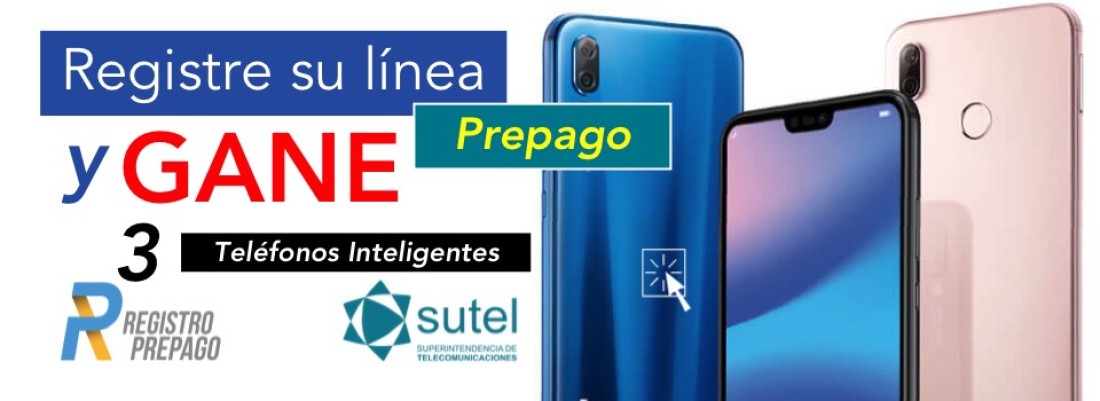 Registre su lìnea prepago y gane 3 teléfonos inteligentes